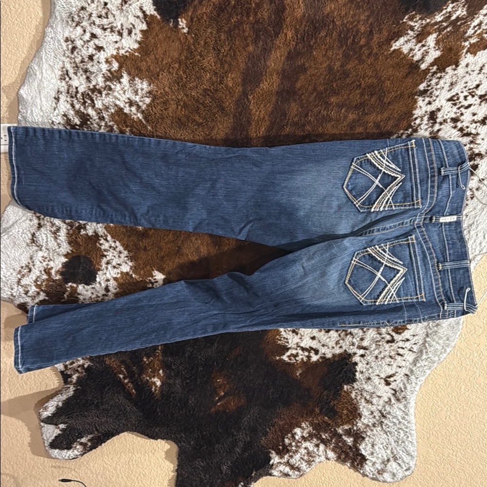 Ariat Blue Boot Cut Jeans with Classic Design